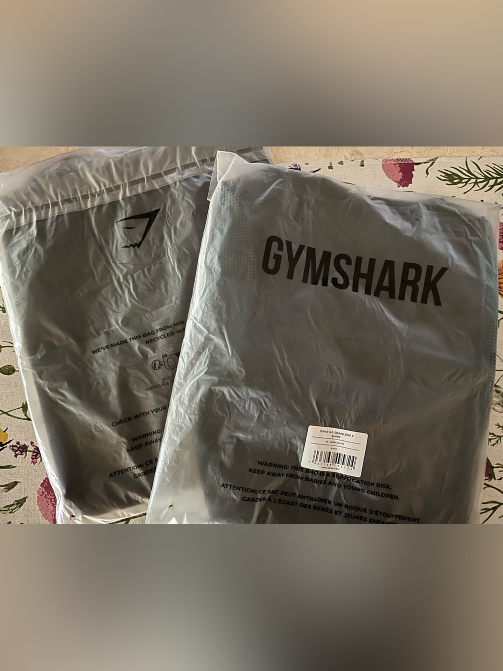 Gymshark Men’s Onyx Seamless T-Shirt — Black